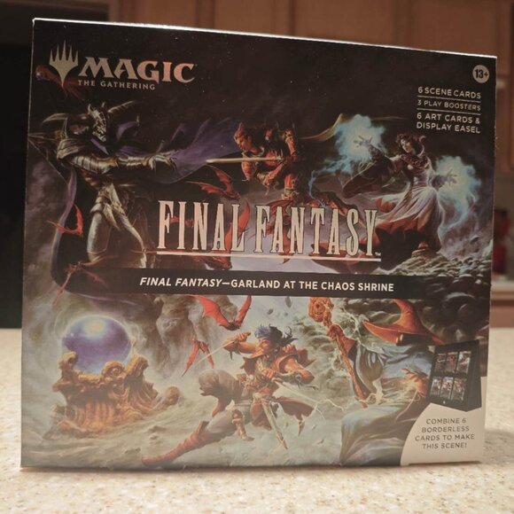 MTG x Final Fantasy Scene Box – Garland at the Chaos Shrine (Sealed) - Picture 1 of 2